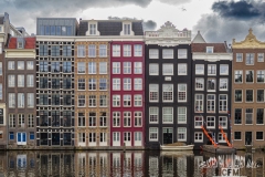 holländische Häuser am Kanal